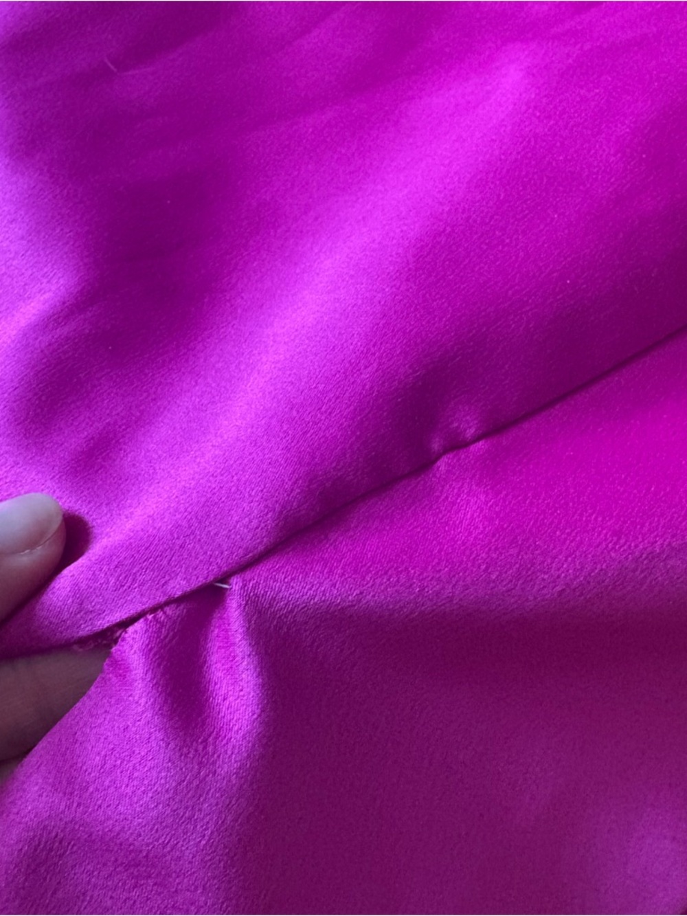 House Of CB Sz XS Casimira Corset Hot Pink Satin Midi Dress - Picture 14 of 15